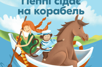 Аудіокнига «Пеппі Довгапанчоха сідає на корабель» Астрід Ліндгрен